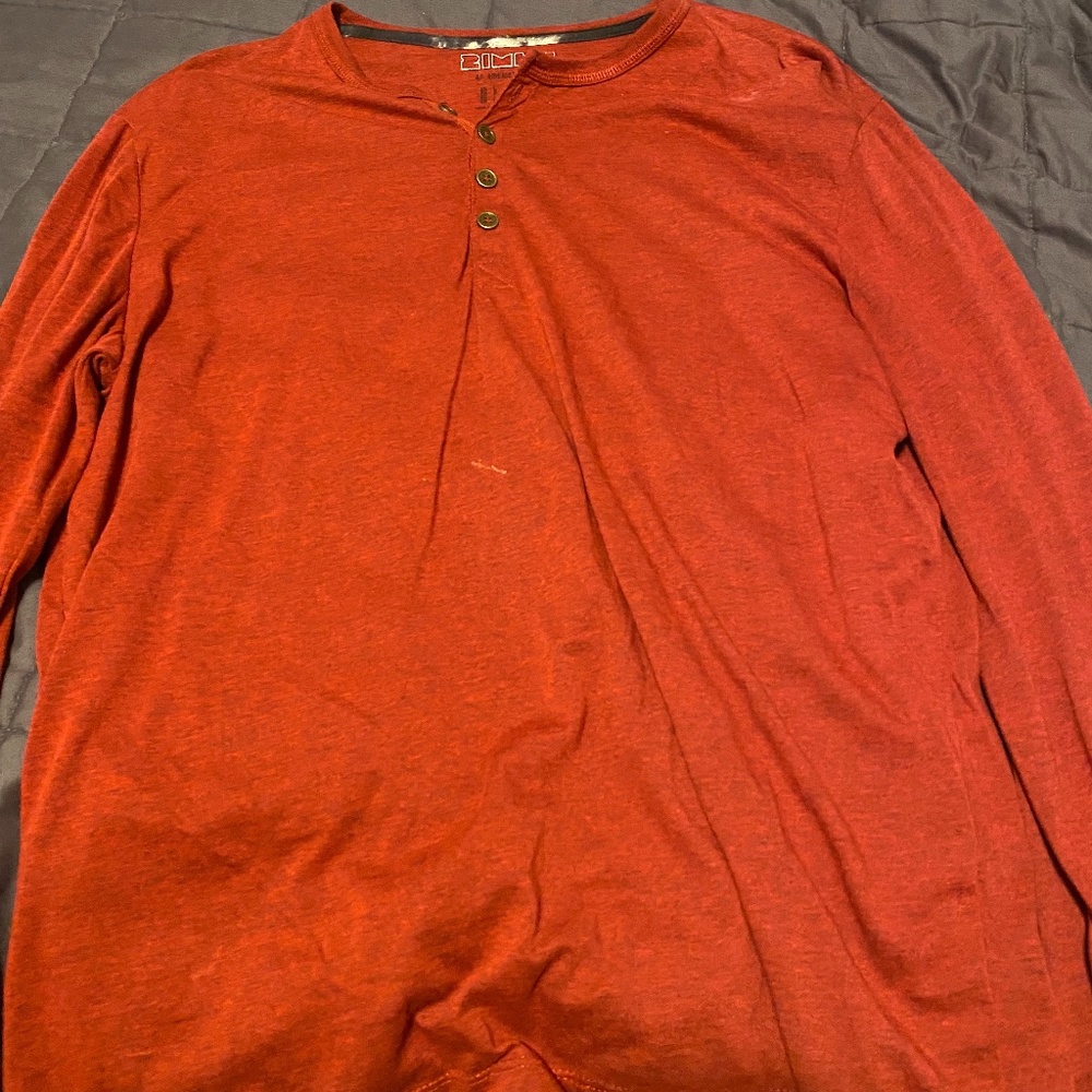 Long Sleeve henley Shirt